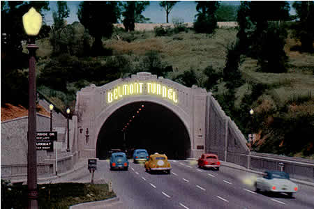East entrance to tunnel
