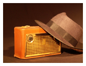 Photo: 50's portable radio